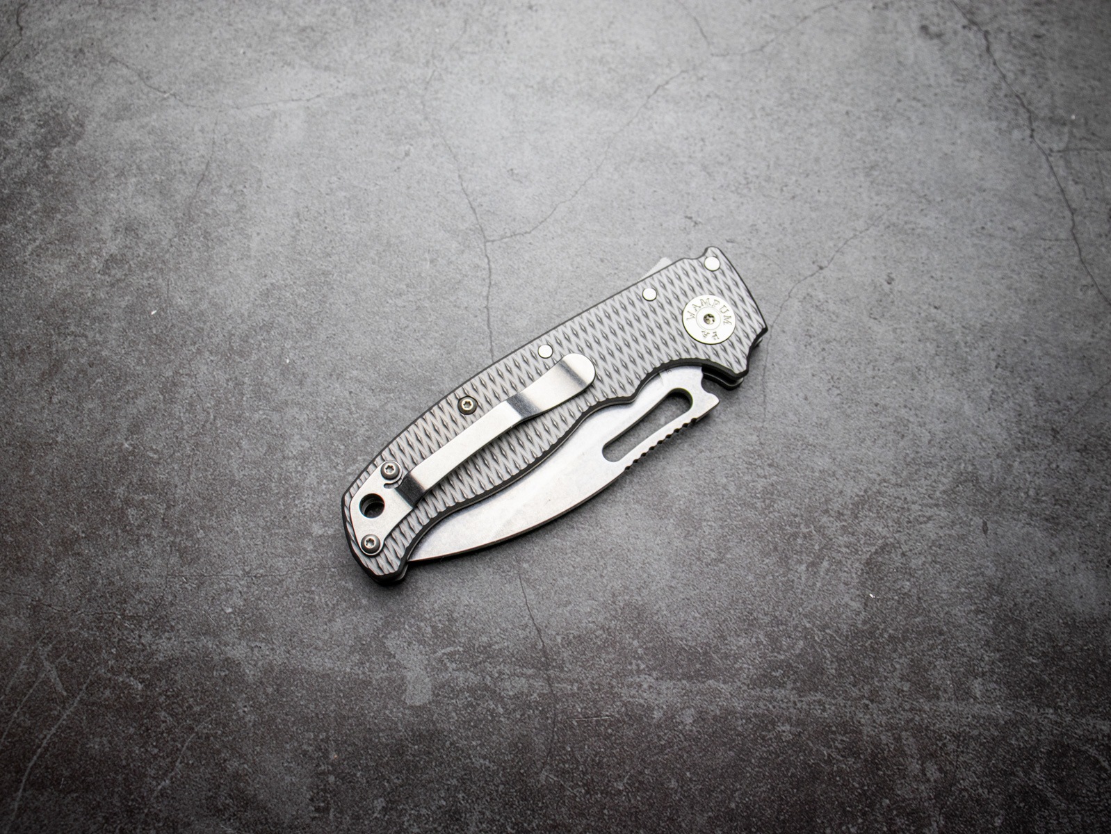 DEMKO KNIVES AD20.5 3V チタン Shark-Lock クリップポイント