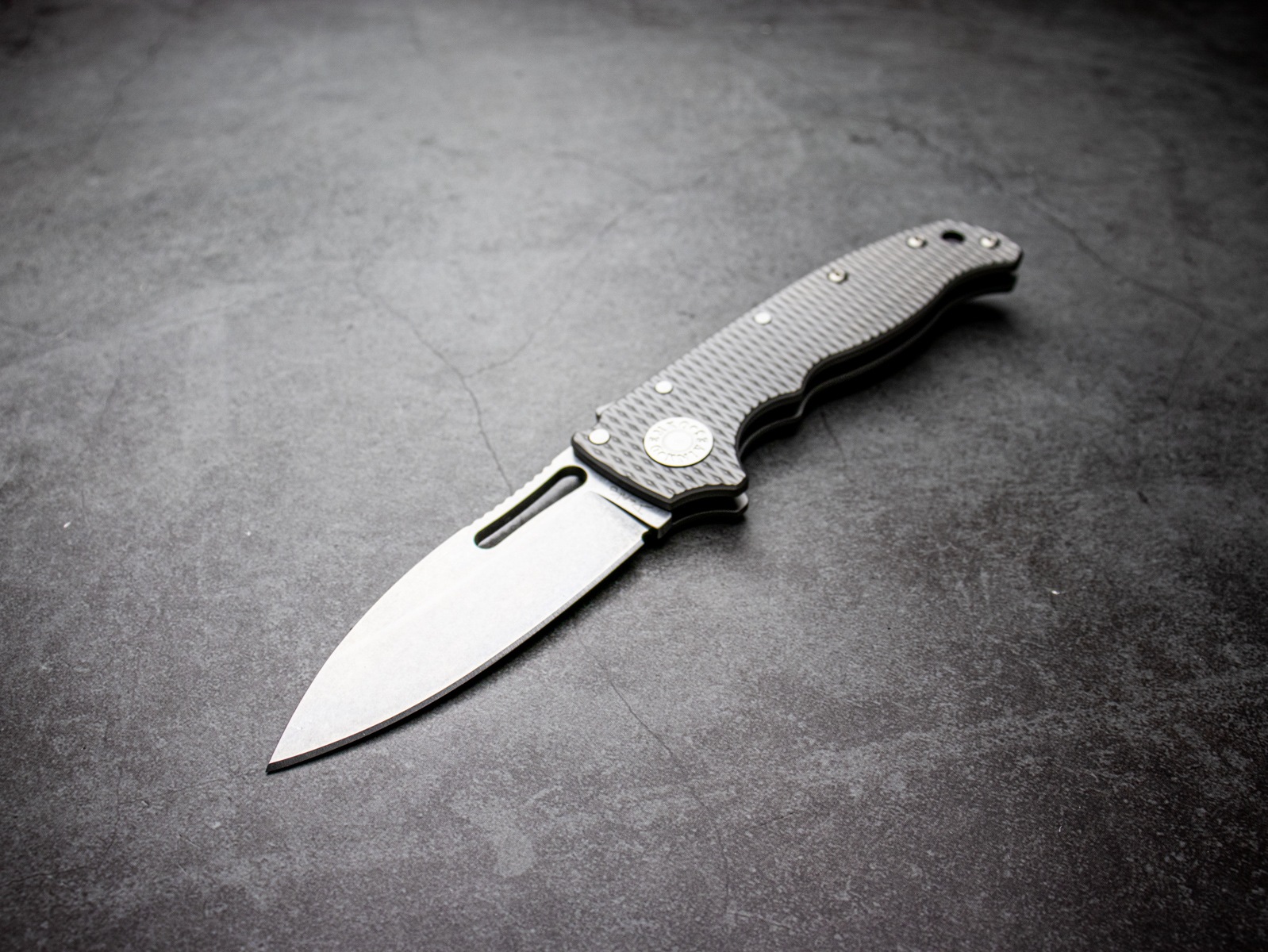DEMKO KNIVES AD20.5 3V チタン Shark-Lock クリップポイント
