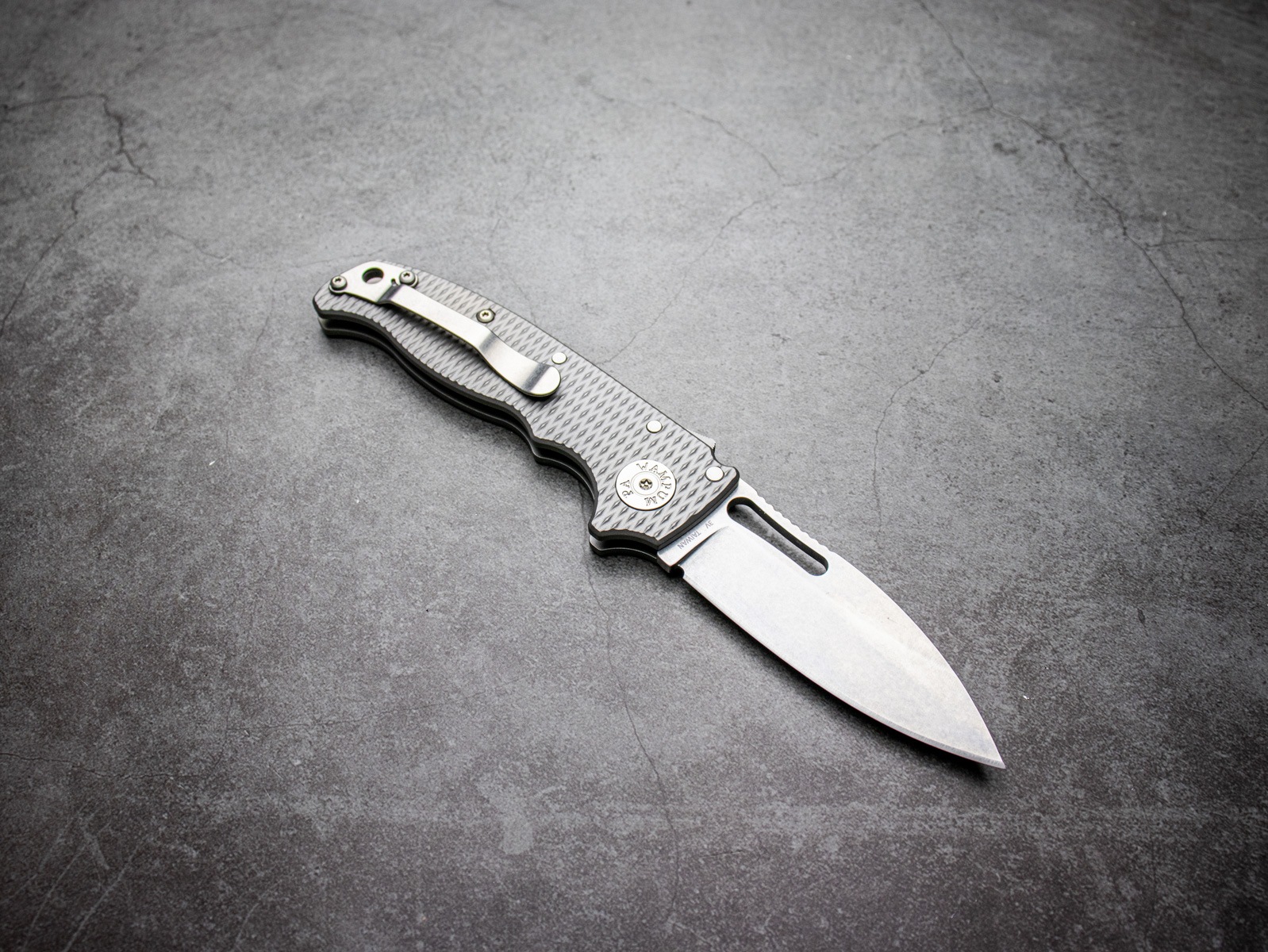 DEMKO KNIVES AD20.5 3V チタン Shark-Lock クリップポイント DEMKO KNIVES AD20.5 3V チタン Shark-Lock クリップポイント