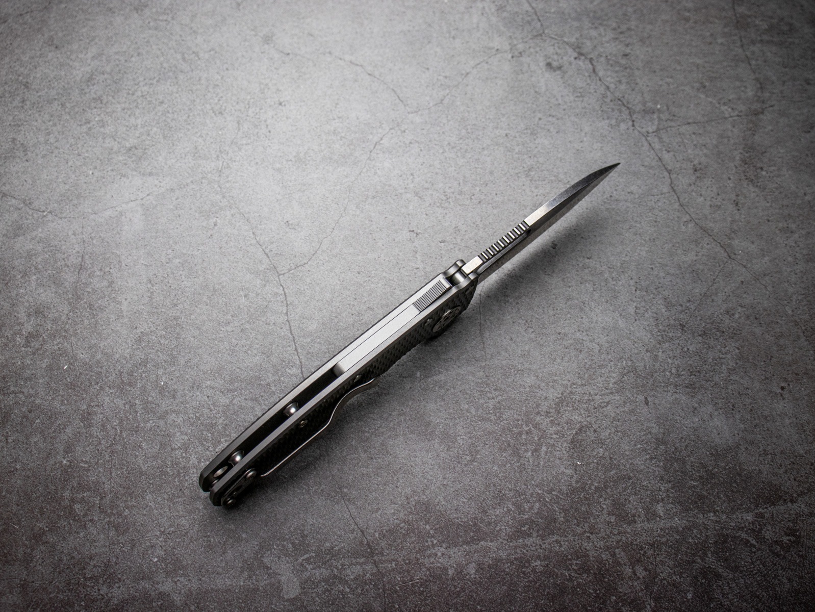 DEMKO KNIVES AD20.5 3V チタン Shark-Lock クリップポイント
