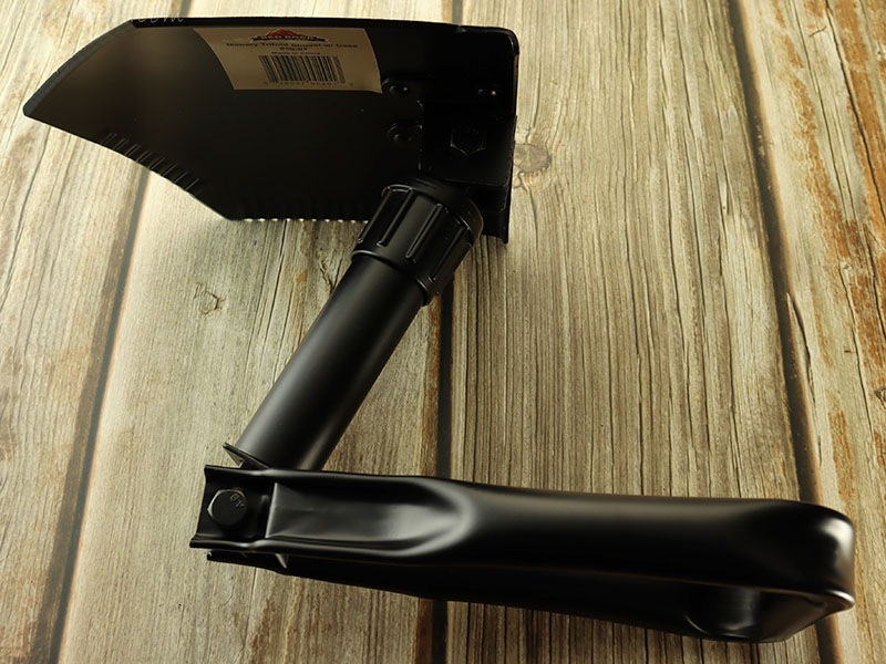3つ折りショベル ケース付 折り畳み Tri-Fold Shovel with Case EDCナイフ