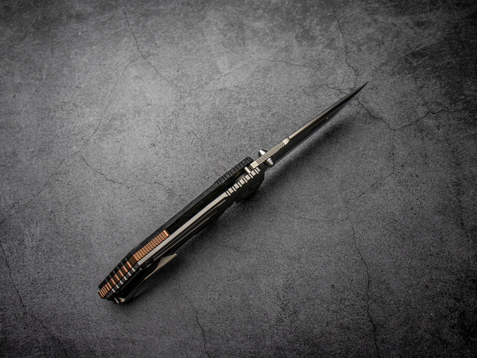 ROCKSTEAD REN-ZDP ダークマターブラック ZDP189 VG10 カーボン チタン