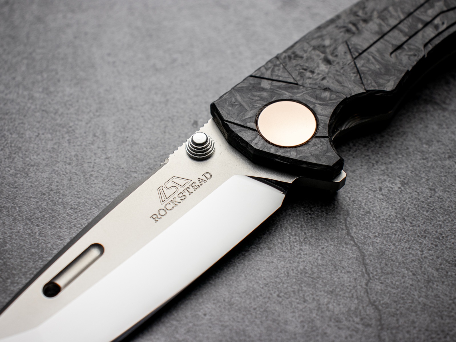 ROCKSTEAD REN-ZDP ダークマターブラック ZDP189 VG10 カーボン チタン