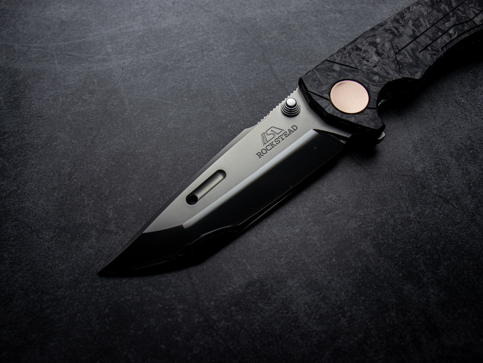 ROCKSTEAD REN-ZDP ダークマターブラック ZDP189 VG10 カーボン チタン