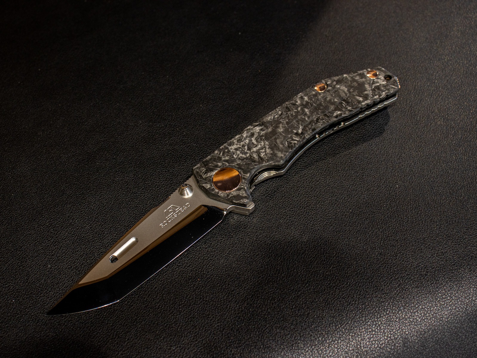 ROCKSTEAD REN-ZDP ダークマターブラック ZDP189 VG10 カーボン チタン