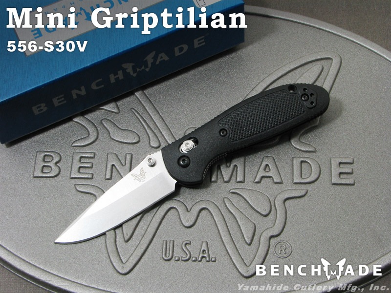 ٥ᥤ 556-S30V ߥˡåץƥꥢ Сľ ޤߥʥ BENCHMADE Mini Griptilianͽ