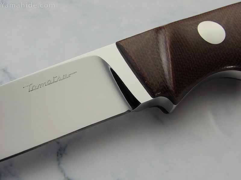 カスタムナイフ③ 3 1/4インチケーパーＥＤＣ 【エスカッション入り】 ミリタリーショップ レプマート ⁄ ESEE シース用アタッチメント 3⁄4