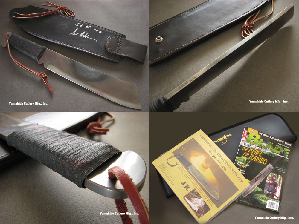 世界のナイフショールーム 山秀 RAMBO I & II & III & IV