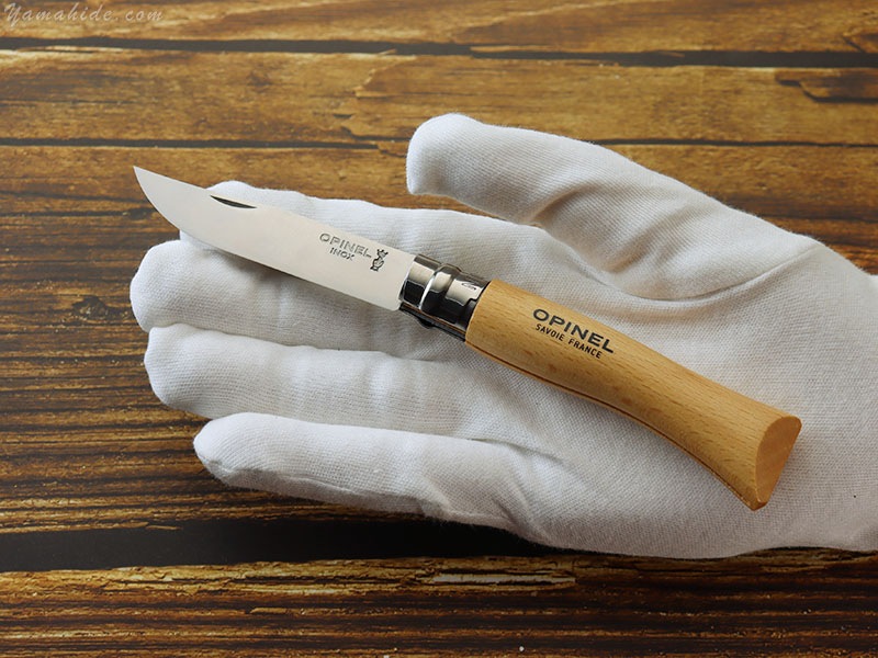 世界のナイフショールーム 山秀 オピネル 41437 No7 ブナ ステンレス  