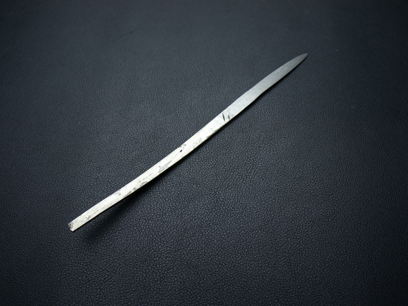 刀匠 高羽弘宗 作 紙刀 忍 箱付き Takaba Handmade Paper Knife 関の