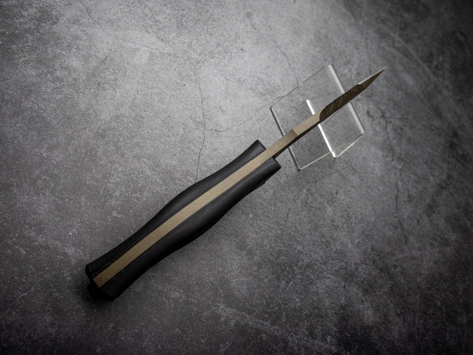 マッカリーナイフ　きゅうべえ　セレーション刃 Makkari Knives 水闘犬 セレーションモデル チタン合金 6Al-4V