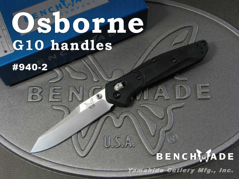 ٥ᥤ 940-2 ܡ Сľ G10ϥɥ ޤߥʥ BENCHMADE Osborne G10ͽ