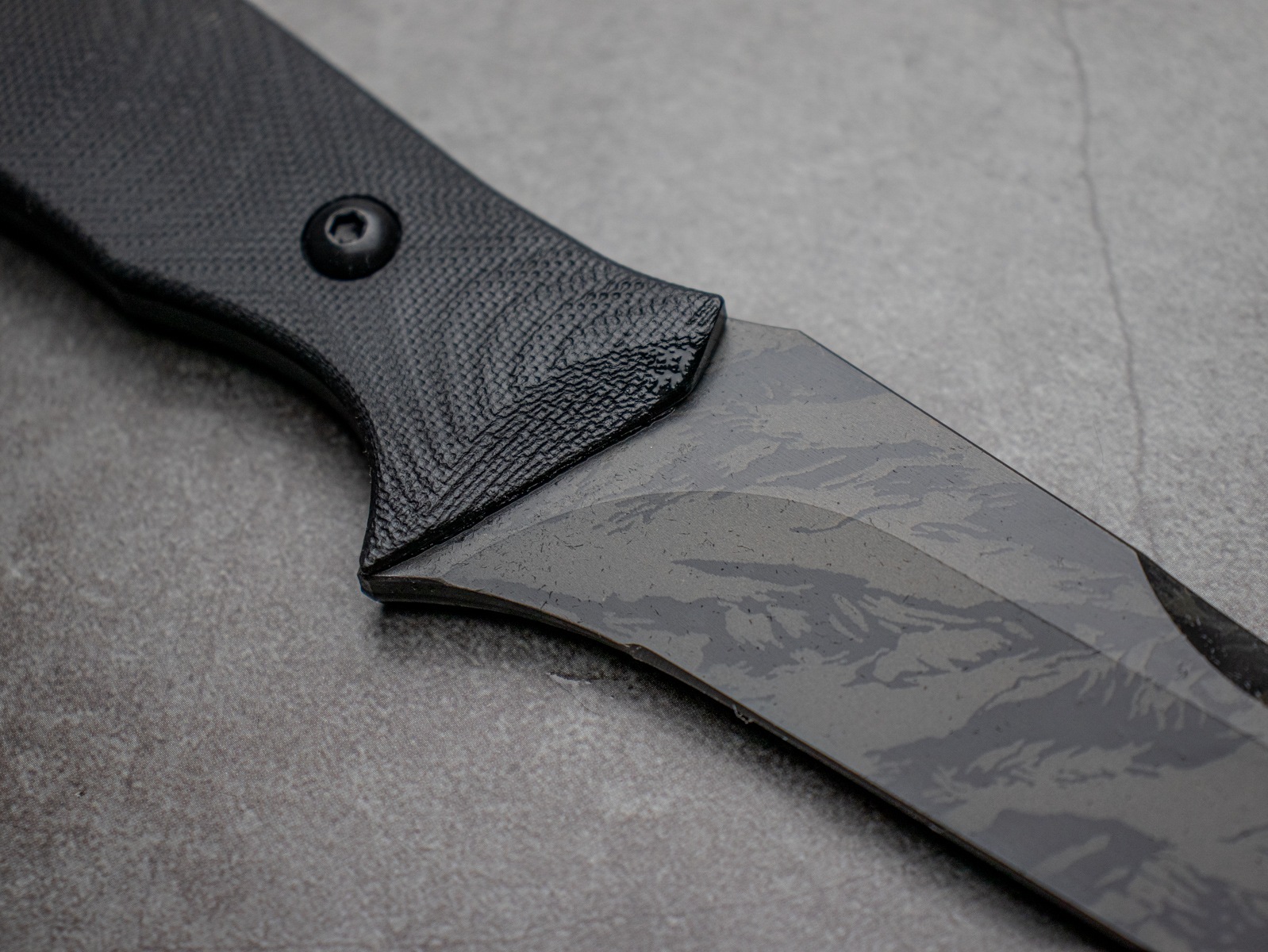 Makkari Knives 死神 黒染め SUS440C ハンティングナイフ 日本製 山秀