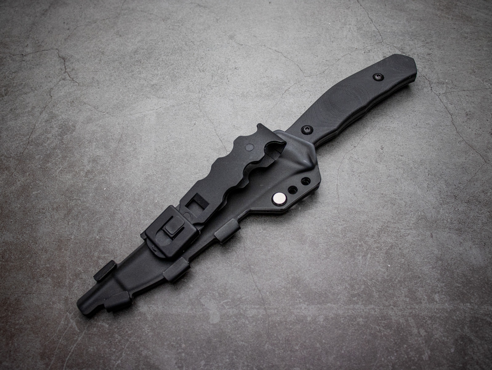 Makkari Knives 死神 黒染め SUS440C ハンティングナイフ 日本製 山秀