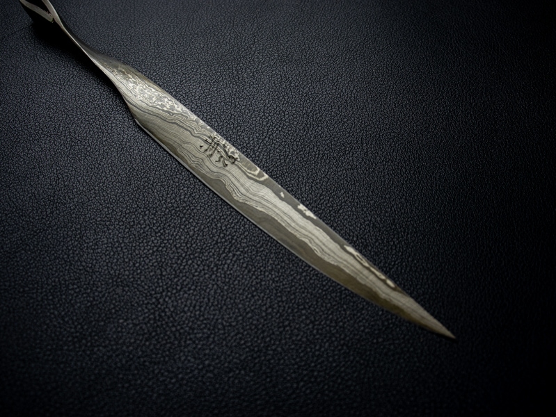 刀匠 高羽弘宗 作 紙刀 心 箱付き Takaba Handmade Paper Knife 関の