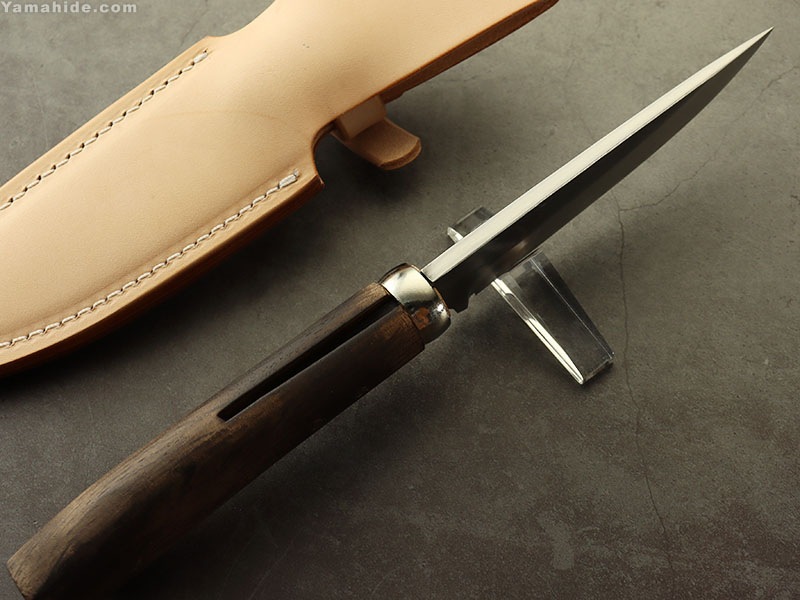 古式鍛錬　弘重作　和式ナイフ　シースナイフ ハンティングナイフ 