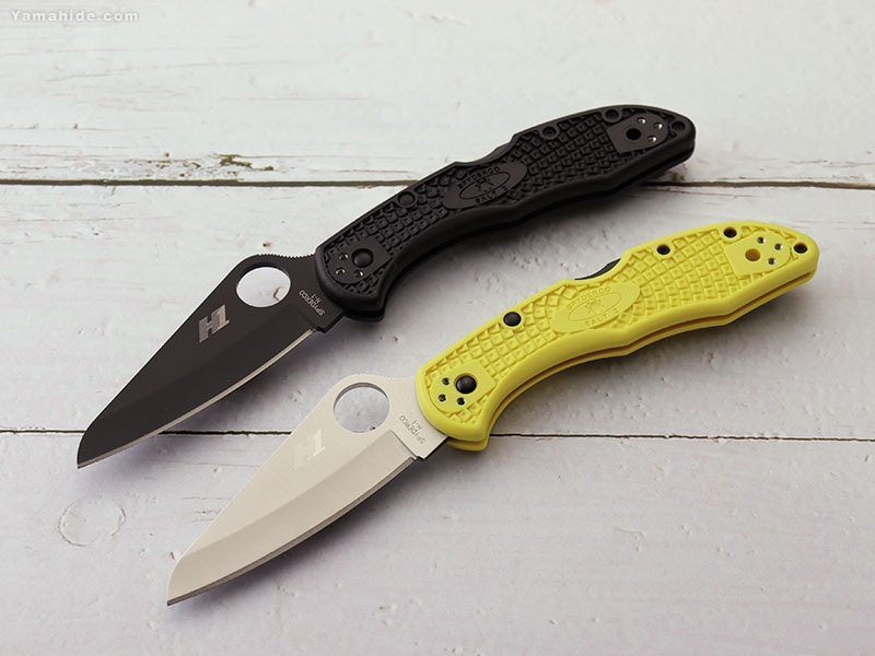 スパイダルコ C88PYL2 ソルト2 直刃 イエローハンドル 折りたたみ