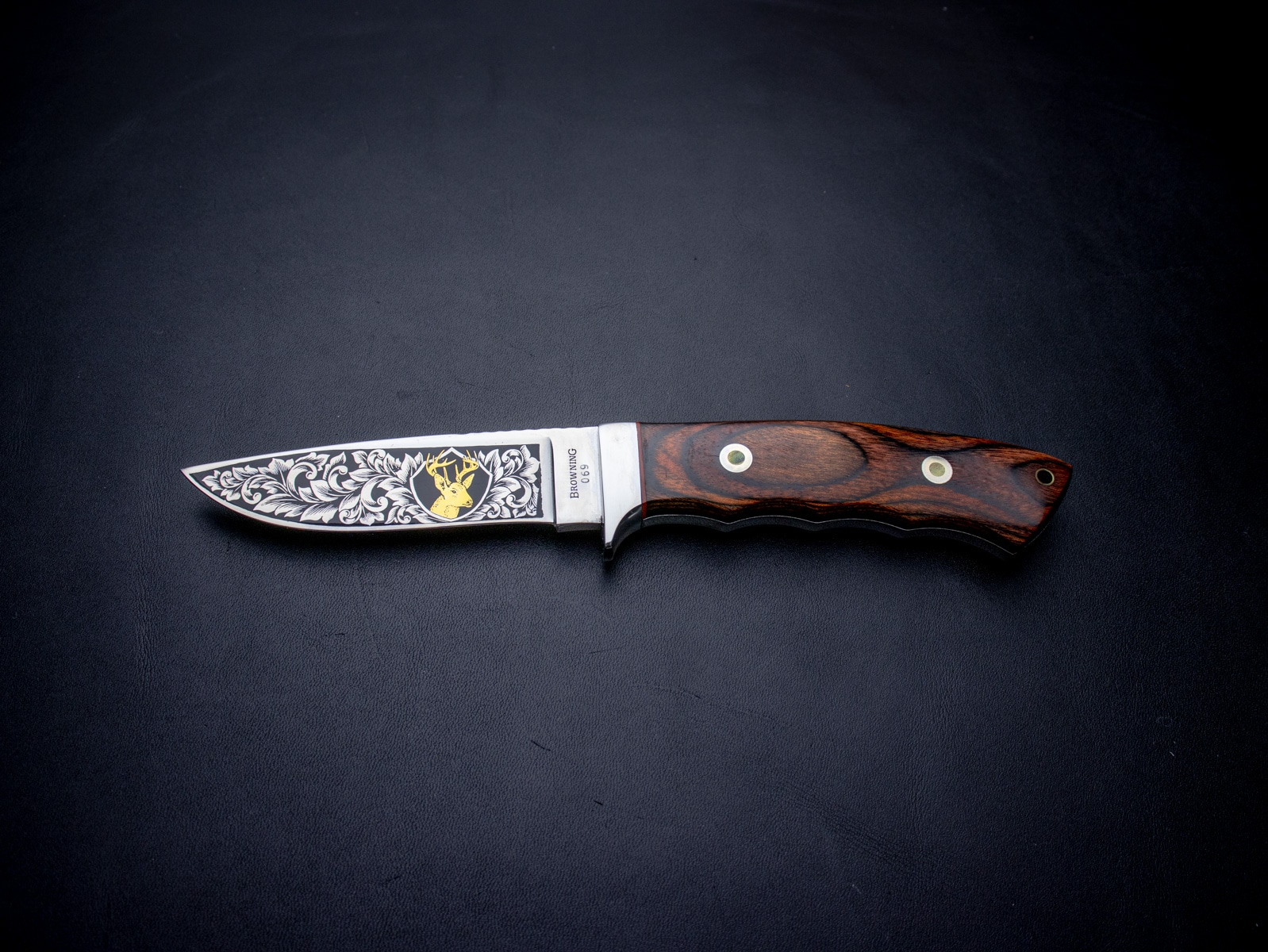 Browning #069 ドロップハンター シースナイフ