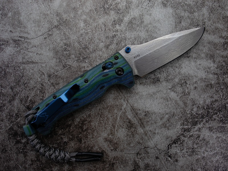 ダイナマイトヘッド ベンチメイド ミニアディラ ダマスチール Gカルタ(マイカルタ