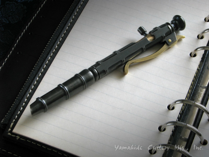 ڼ滳 ѽ  ܥȥ󡦥ܡڥ Х֡ å Hidetoshi Nakayama   Bolt Action Ballpoint Pen Bamboo