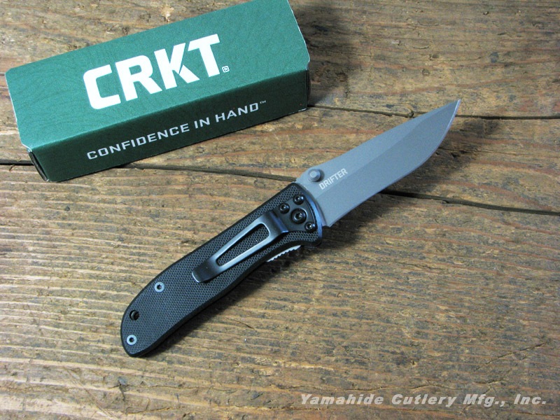 世界のナイフショールーム 山秀 CRKT 6450K ドリフター 直刃 G10