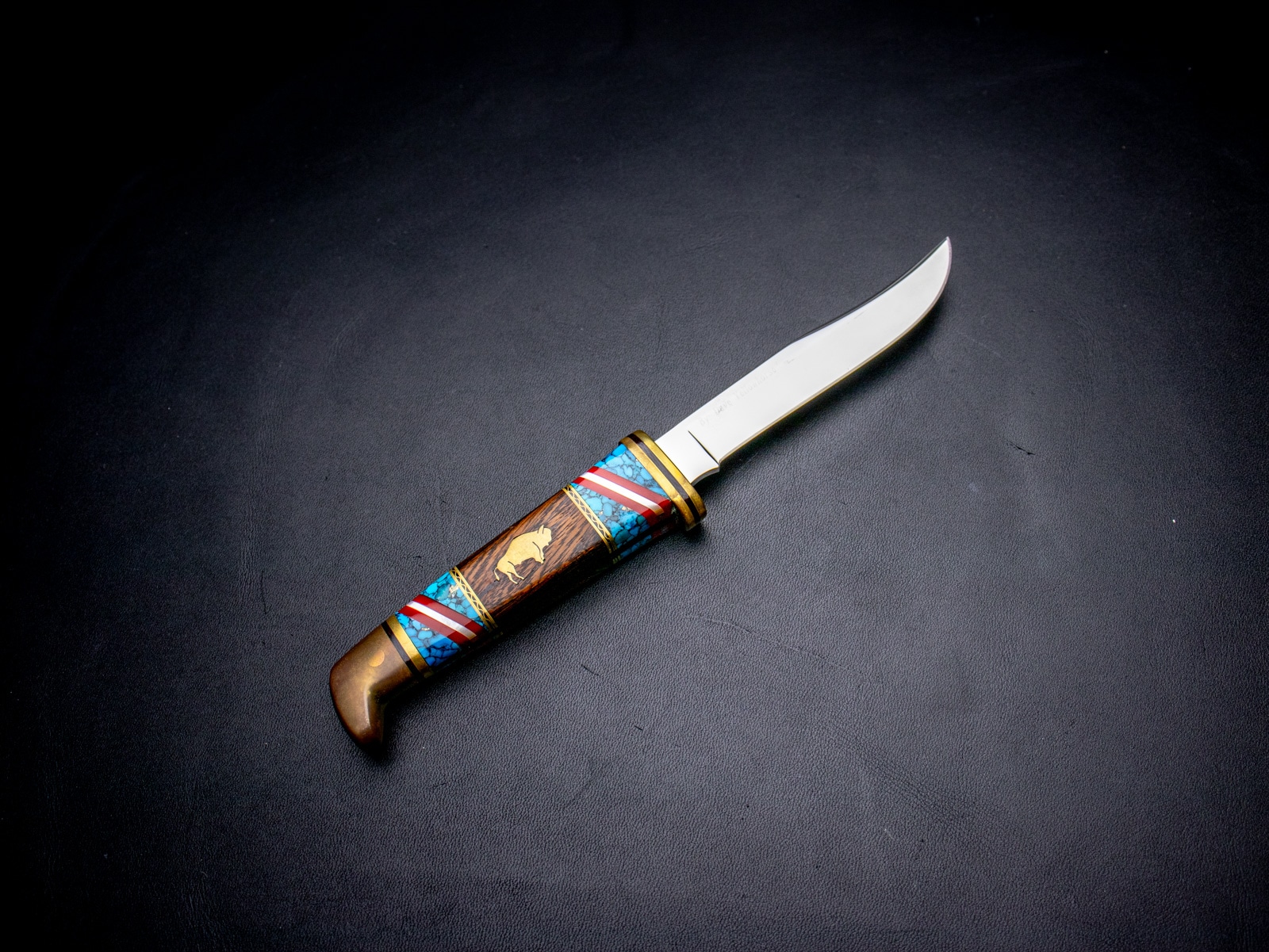 バック-カスタム 102Y2 イエローホース バッファロー Buck-Custom