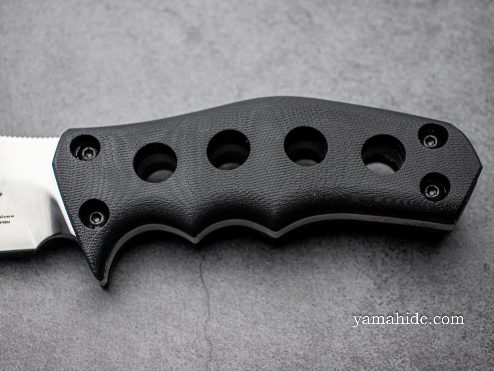 Makkari Knives 筑豊山刀 ちくほうながさ ミラー仕上げ SUS440C 狩猟