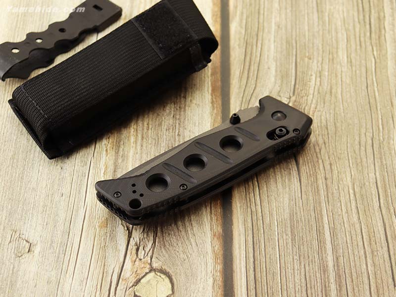 ٥ᥤ 275SGY-1 ޥ 쥤-֥å ľȥӿ ޤߥʥ BENCHMADE Adamas GRAY coatingͽ