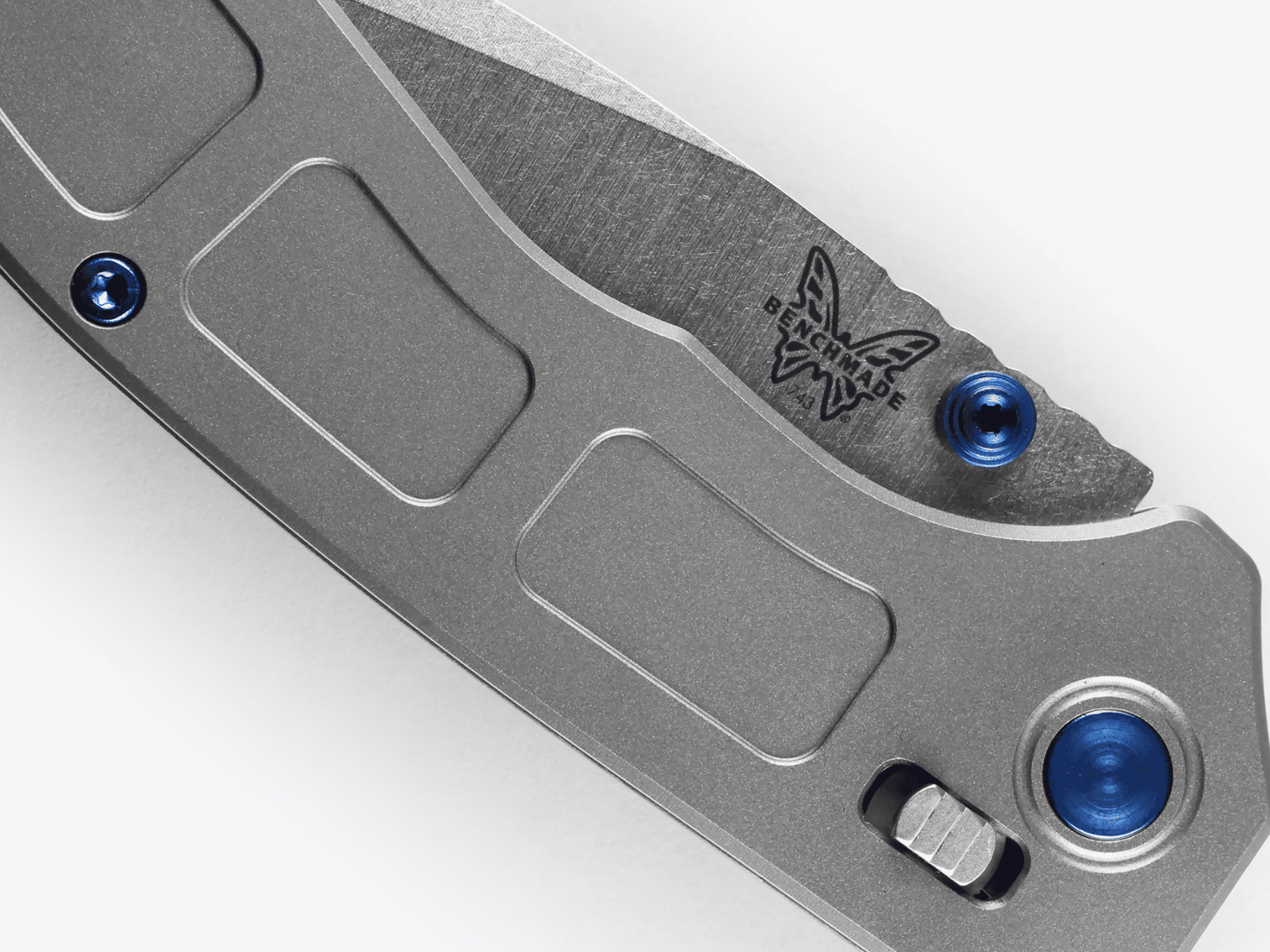 BENCHMADE ミニ ナローズ 743 CPM-20CV チタン EDC フォールディング