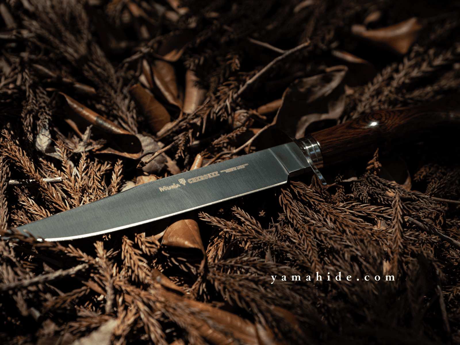 ハンティングナイフ　Cherokee Hunting Knife ムエラ CHEROKEE-19R チェロキー 190mm パッカーウッド ボウイナイフ Muela