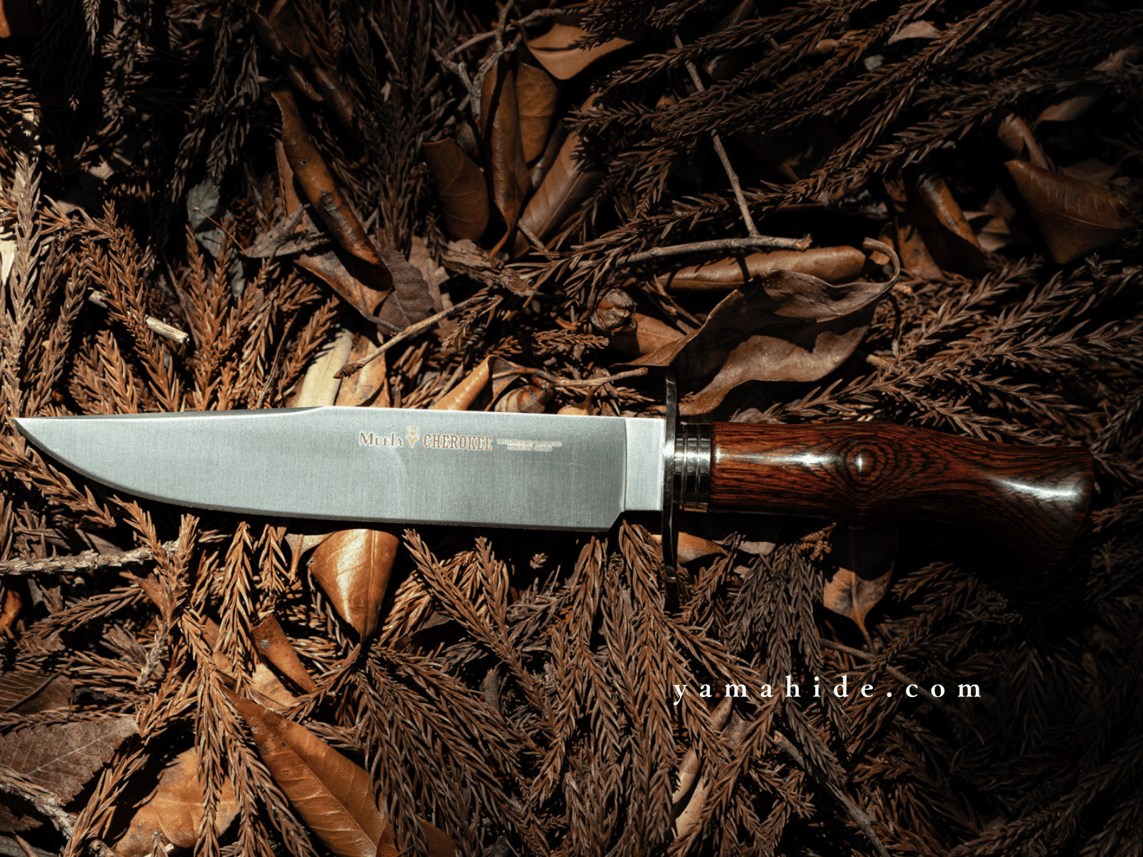 ムエラ CHEROKEE-19R チェロキー 190mm パッカーウッド ボウイナイフ Muela