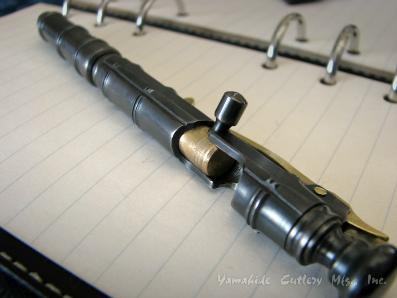 中山 英俊 作 ボルトアクション・ボールペン バンブー クリップ