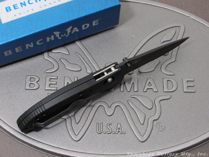 ベンチメイド 551SBK-S30V グリップティリアン ブラック直波コンビ刃