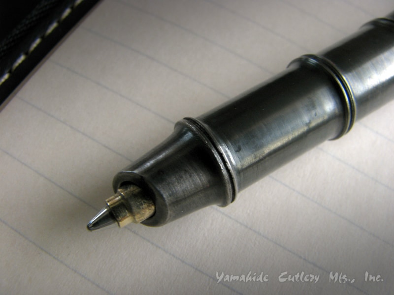 中山 英俊 作 ボルトアクション・ボールペン バンブー クリップ付