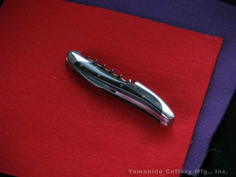 世界のナイフショールーム 山秀 【受注生産】 山本 徹 作 ソムリエ・ナイフ CUS0617 Yamamoto's Sommelier Knife