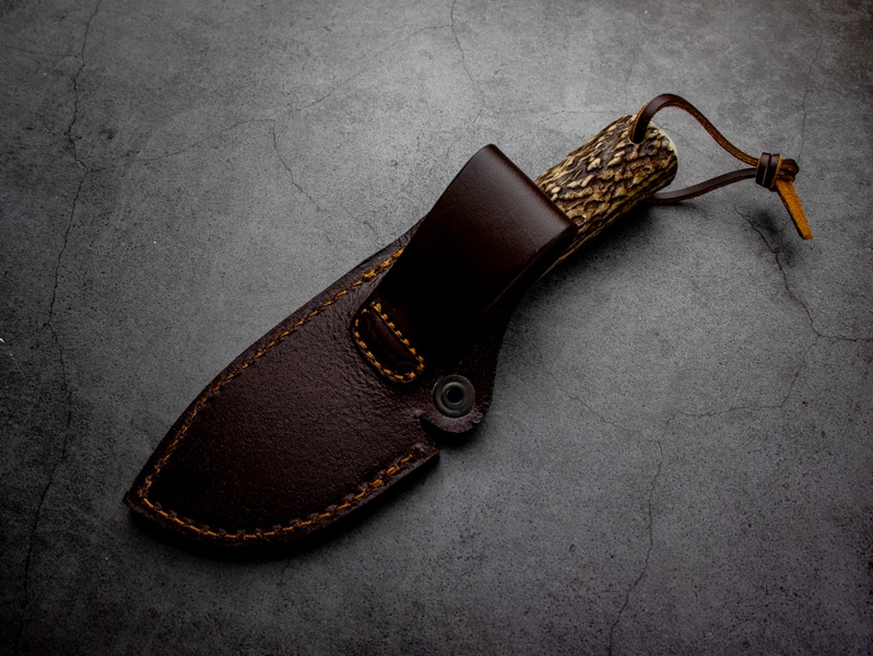 ムエラ ラクーン スタッグハンドル 鹿角 MUELA RACCOON スキナーナイフ