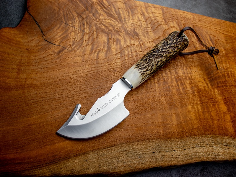 ムエラ ラクーン スタッグハンドル 鹿角 MUELA RACCOON スキナーナイフ