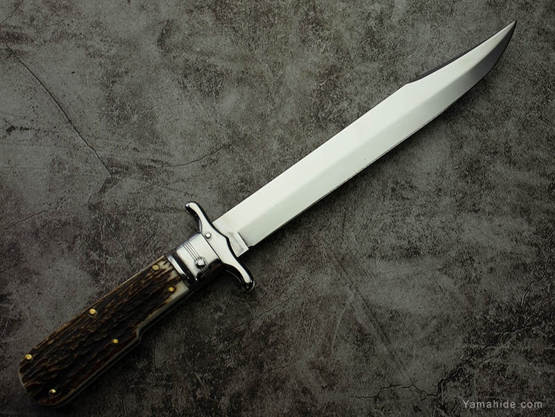 マセリン 179CV ロールアップヒルト スタッグ ハンティング シース