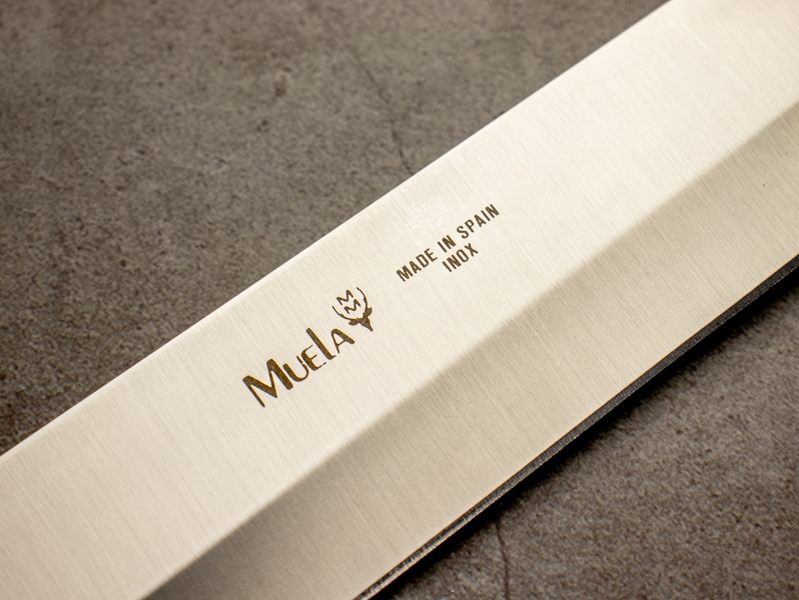 ムエラ Big Mountain 95-221 ラバーハンドル 止め刺しナイフ 420H