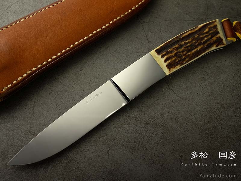 多松 国彦 作 インテグラル・ハンター CPM S30V スタッグ シースナイフ