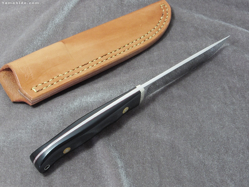 篠崎 暁生 作 0053 ストレートハンター RWL34 マイカルタ シースナイフ