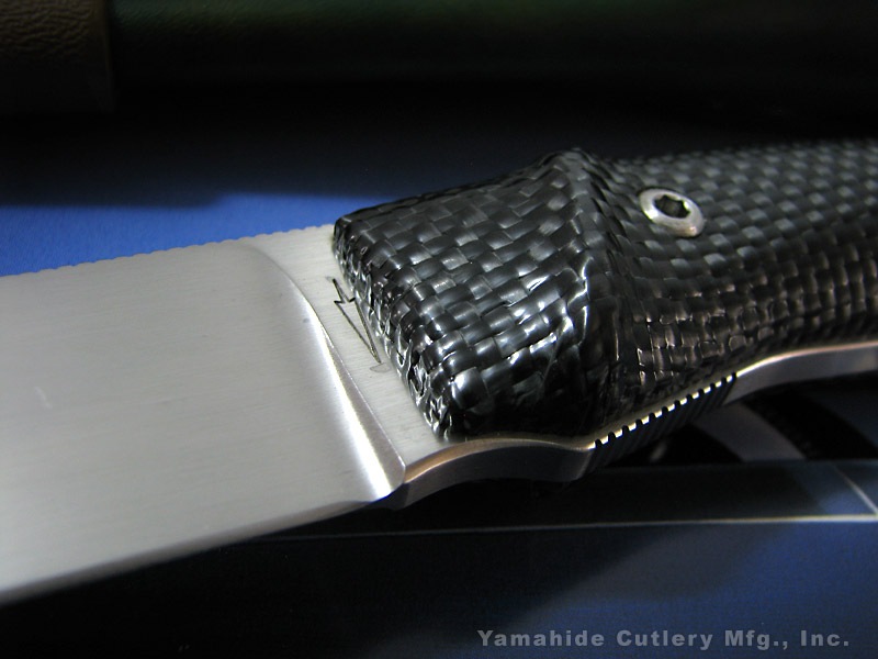   ܥ󥯥ϥɥ ȥ졼ȥϥ󥿡 Kenzo Urabe  Straight Hunter Carbon Cloth Handle