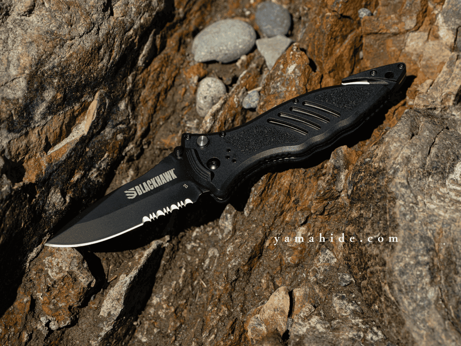 ブラックホーク CQD フォルダー 直波コンビ刃 BH15M311BK CQD Large