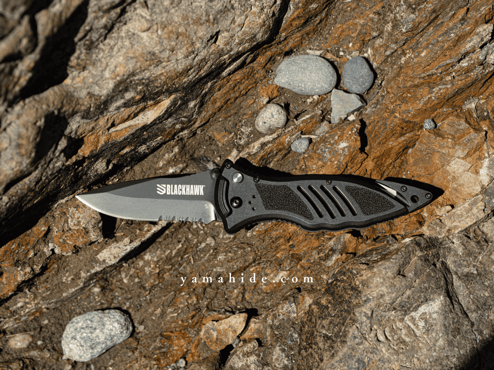 ブラックホーク CQD フォルダー 直波コンビ刃 BH15M311BK CQD Large
