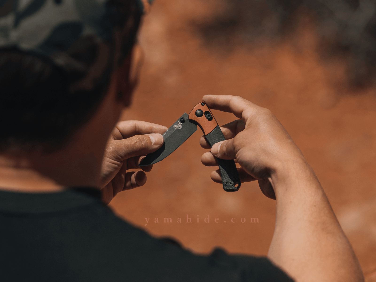 専用　ハンドメイド 　ショートベンチ ハートBOX付き（ナチュラル) BENCHMADE ミニクルックドリバー MagnaCut 15085BK-04 マイカルタ