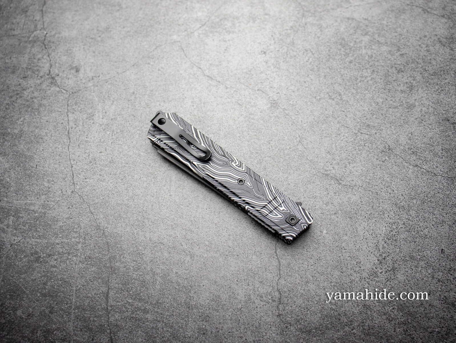 CRKT ゼフィア マーブルブラック Zephyr Liner Lock Marbled Black