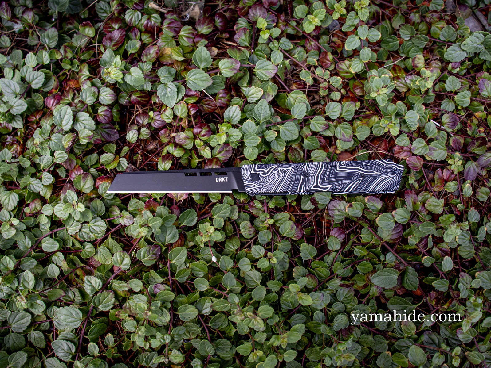 CRKT ゼフィア マーブルブラック Zephyr Liner Lock Marbled Black