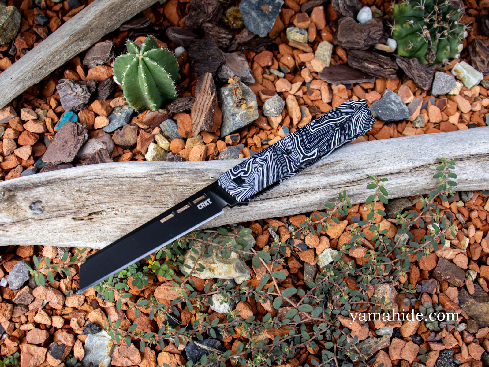 CRKT ゼフィア マーブルブラック Zephyr Liner Lock Marbled Black