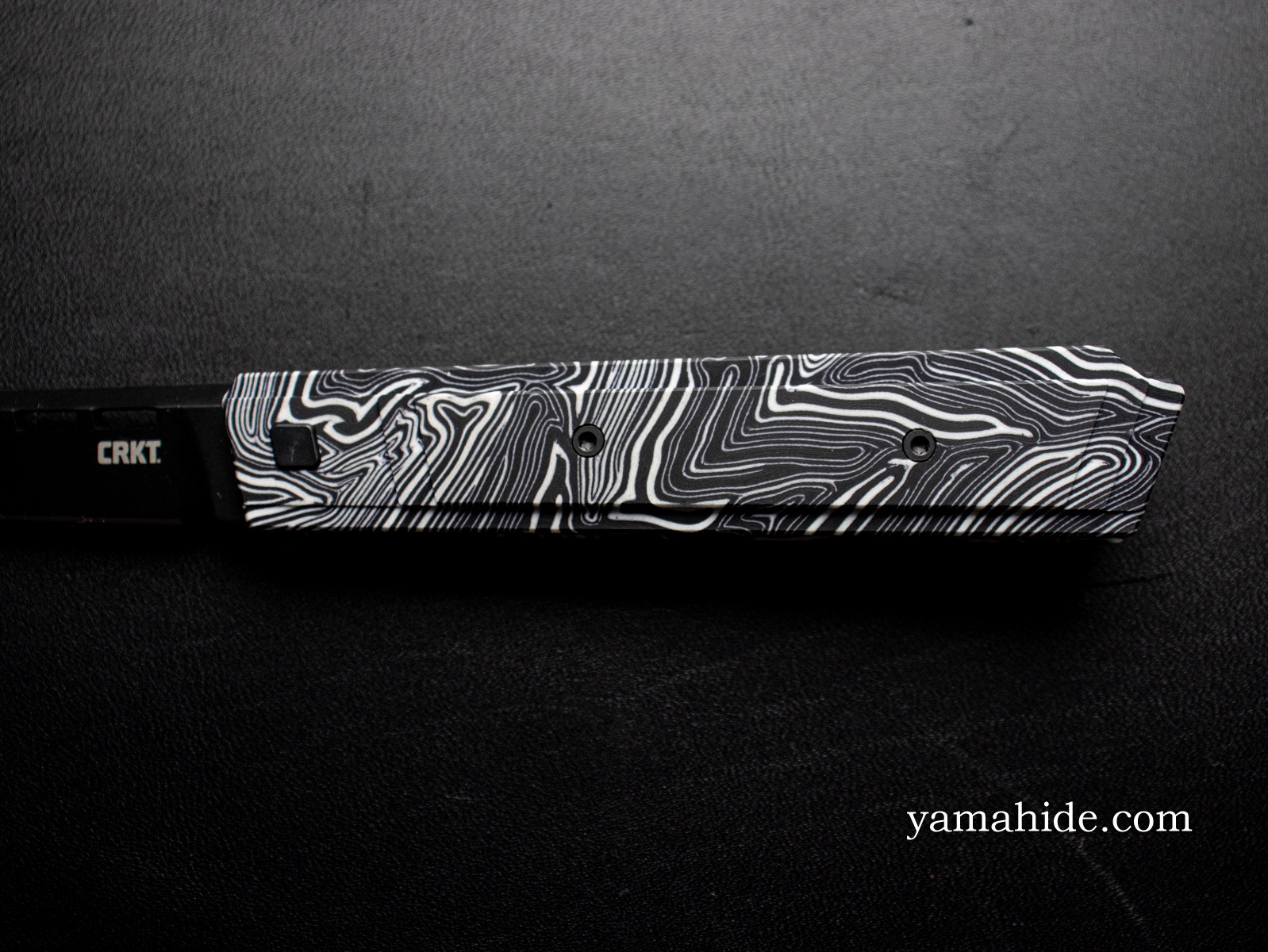 CRKT ゼフィア マーブルブラック Zephyr Liner Lock Marbled Black