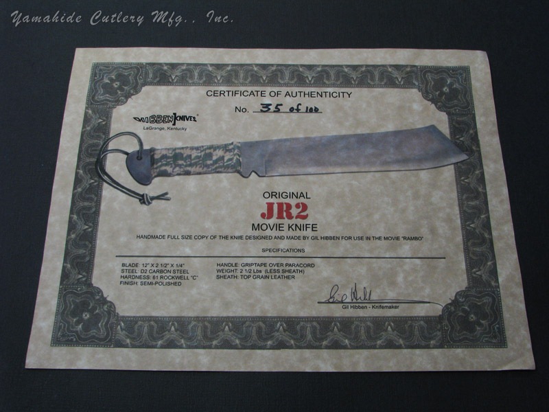 Gil Hibben 롦ҥ֥  RAMBO IV ܡ4ʥ 2nd 35 100 []